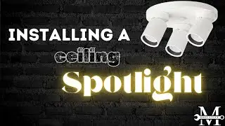 Installing a ceiling spotlight with 3 spots - Nym&aring;ne from Ikea