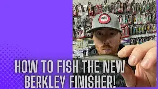 Как ловить рыбу на НОВУЮ приманку Berkley FINISHER!