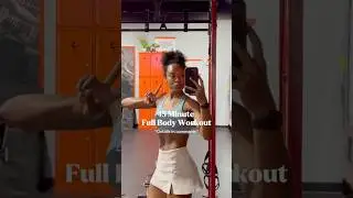 45min Full Body Workout Routine 🩵Details in comments! #gym #burn #fullbodyworkout #gymgirl