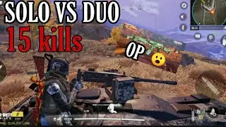 Solo vs Duo Gameplay 15 kills | Call of duty mobile #SOLOVSDUO #CODM #BLINKGAMING #LODI
