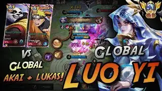 Global Rank 1 Luo Yi vs Global Rankers - Lukas and Akai! WHO WINS? Mobile Legends (MUST WATCH)!