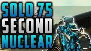 BO2: FAST SOLO 75 SECOND NUCLEAR! (M8A1 Fast Nuclear Gameplay)