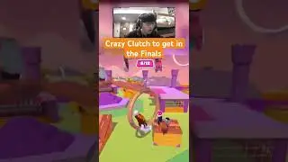 Crazy Clutch in fall guys. sub and Like for more! #fallguys #games #ishowspeed #funny