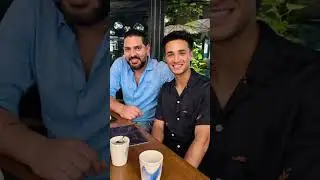 What did Yuvraj Singh say to Abhishek Sharma?🥺🥵🥶 #cricket #trending #ytshorts #viral #update #yt