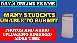 Day-4 Problem Faced While Submiting Exam | Rtmnu Final Year Exam Updates | Latest Exam Updates |