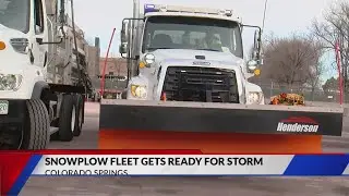 City of Colorado Springs prepares for upcoming storm