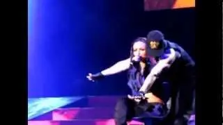 Little Mix preforming Going Nowhere live at the Brighton Centre 15/02/12 DNA tour