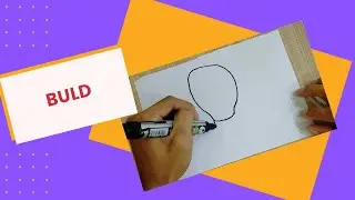 How to draw a buld