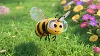 Benny the Bubble Bee 🐝 | Kids Fun Song | Sing Along & Dance!