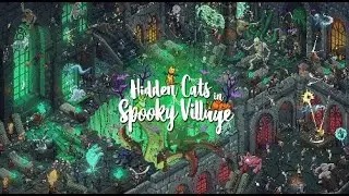 Hidden Cats in Spooky Village | Relaxing ASMR Gameplay