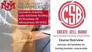 Create. Sell. Bank! 1 Course Overview Module