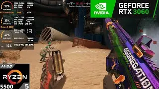 RTX 3060 12GB + Ryzen 5 5500 : Delta Force (Tested in 2025)