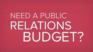 Public Relations Budget Template