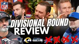 🚨 NFL DIVISIONAL ROUND PLAYOFF WEEKEND REVIEW | TURNOVER, TOUCHDOWNS, TRAGIK