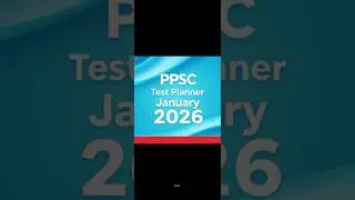 PPSC Planner Update| PPSC Planner January 2026| PPSC Planner| PPSC Test Schedule 2026| PPSC Test