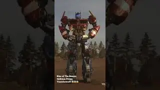 Transformers Rise of The Beasts: Optimus Prime TRANSFORMS?!😱  #shorts #transformers7 #transformers