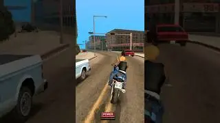GTA san andress Bike stunts #gtasanandreasgamplay #gaming #shortvideo #shorts