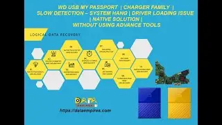 WD USB HARDDISK&ndash;Charger Family | Slow Detection-System Hang | Data Recovery without Advance Tools