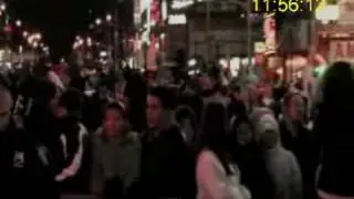 Times Square Ball Drop New Years Eve Count Down.