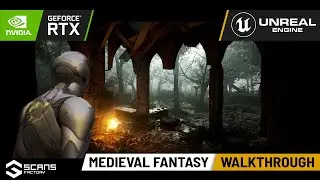 [UE4] Medieval Fantasy Ruins - Walkthrough - UPDATE 2 New Chapel Map