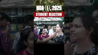 NDA Students After Exam: Honest Reaction😱 | NDA 1 2025 Exam Centre #NDAExam #Shorts #PW #DW