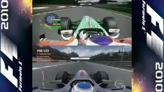 F1 2010(Codemasters) VS Real F1 & VS rFactor(F1 mod)
