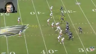 Travis Fulgham with a lethal route vs Giants 2020