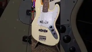 New 2025 Fender Standard series jazz bass made in Indonesia