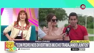 Paula Chaves y Diego Ramos en 'Locos por Luisa'