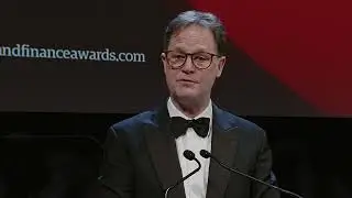 Business & Finance Awards 2024 : Sir Nick Clegg presented with the Sutherland Leadership Award
