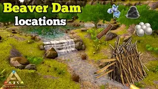 ARK Ragnarok Beaver Dam Locations In Ark Ultimate Mobile Edition