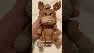 Crochet horse #art #crochet #tutorial #inspiration #amigurumi #creativity #diy