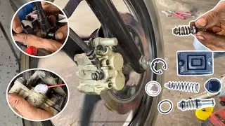 Tvs victor 3v apache honda shine disbrak problem solve kase kare Dekhiye