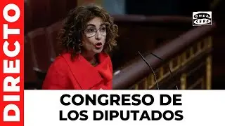 CONGRESO Comparecencia urgente de Montero y debate de totalidad de iniciativa legislativa