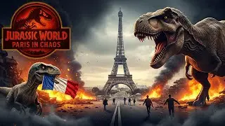 Jurassic World : Paris in Chaos &ndash; Part. 1 [AI Short Film]