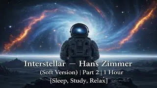 Interstellar - Hans Zimmer (Soft Version) | Part 2 | 1 Hour [Sleep, Study, Relax]