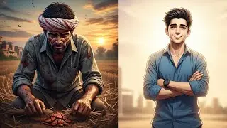 Roots of Sacrifice: किसान की कुर्बानी | Father & Son Struggle Story #anmie #struggle #asia 