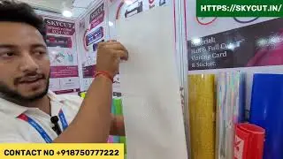 Skycut India showcasing Business oppurtunities at GARTEX 2024, Delhi.