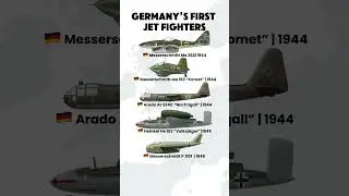 Germany&rsquo;s First Jet Fighters &ndash; 1944&ndash;1945