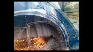 Замена задней арки на Volkswagen POLO своими руками