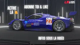 LMU/SIMUDYNAMIQUE/HYPERCARS/LMP2WEC/LMGT3/2H/LEMANSCIRCUIT/FERRARI296LMGT3/LIGUEGENTLEMENRACERS/