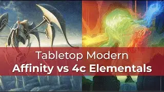 Affinity vs 4c Elementals | LCI Modern | MTG