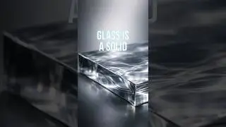 GLASS IS A SOLID