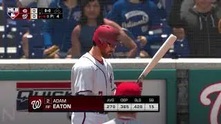 MLB the Show 20 - Cincinnati Reds vs Washington Nationals - Full Game - Simulation Nation