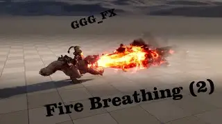Unreal Engine-Fire Breathing2-Niagara Tutorial
