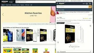 productView - amazon product in side drawer