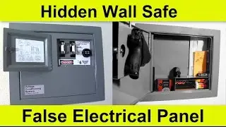 Console Vault - Secret  Hidden Wall Safe