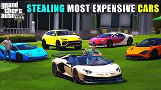 STEALING FASTEST SUPERCARS FROM LIBERTY CITY | GTA V GAMEPLAY #143