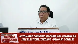Automated counting machine nga gamiton sa 2025 elections, takdang i-demo sa COMELEC