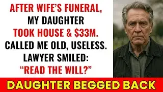 After Wife’s Funeral, My Daughter Took $33M and Threw Me Out  — Then Begged Me Back